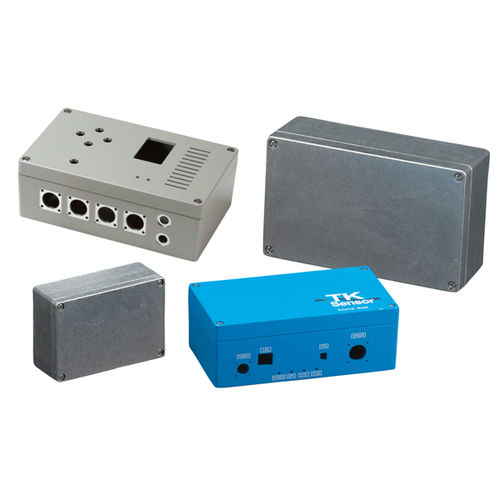 Box mit Matrizen - BDN series - TAKACHI Electronics Enclosure Co., Ltd. - rechteckig / Aluminiumguss / Industrie