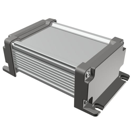 Flanschgehäuse - AW series - TAKACHI Electronics Enclosure Co., Ltd. - rechteckig / extrudiertes Aluminium / für Außenbereich