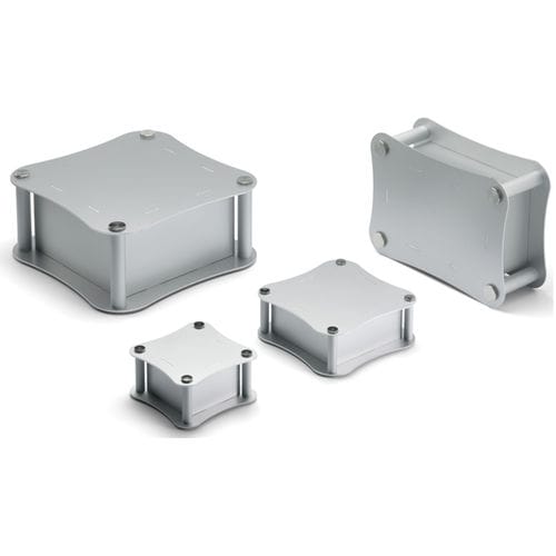 Design-Gehäuse - ALR series - TAKACHI Electronics Enclosure Co., Ltd. - Desktop / rechteckig / anodisiertes Aluminium