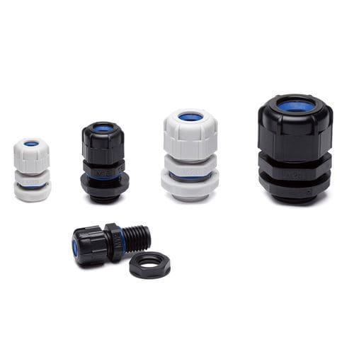 IP67-Kabelverschraubung - RMW series - TAKACHI Electronics Enclosure Co., Ltd. - aus PA / UV-beständig / wetterbeständig