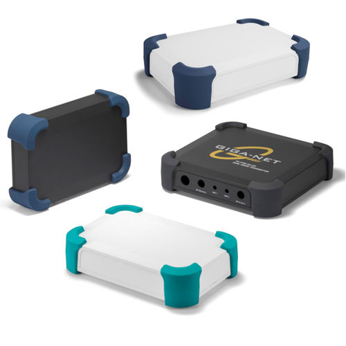 Stoßfestes Gehäuse - PFG Series - TAKACHI Electronics Enclosure Co., Ltd. - Desktop / rechteckig / Silikon