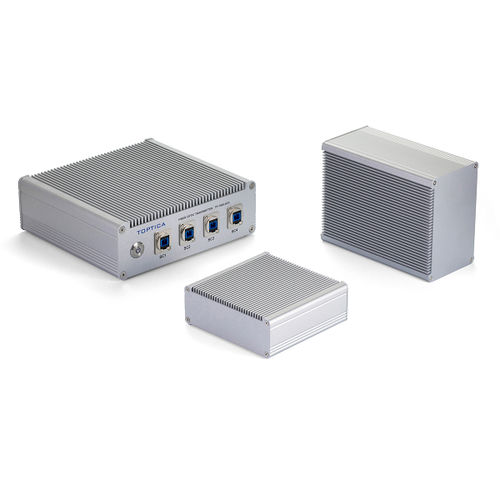 Gehäuse mit EMV-Abschirmung - EXHE series - TAKACHI Electronics Enclosure Co., Ltd. - Desktop / rechteckig / Aluminium