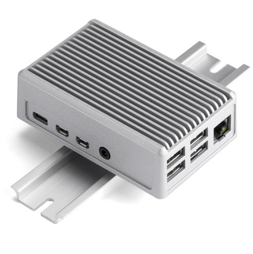 Gehäuse / Raspberry Pi - RPHD series - TAKACHI Electronics Enclosure Co., Ltd. - für Hutschienen / rechteckig / Aluminium