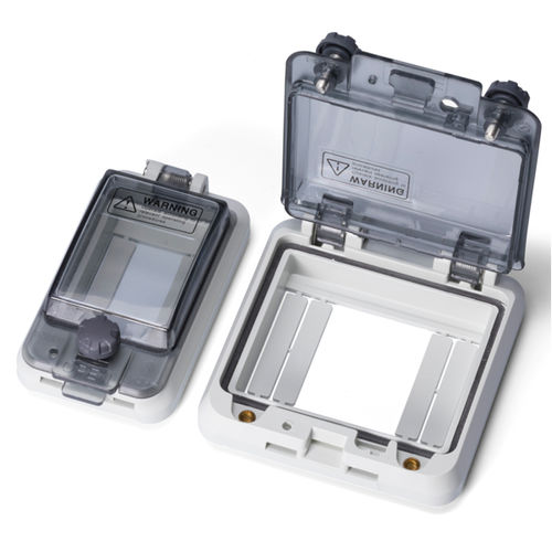 Gehäuse mit transparenter Tür - IW series - TAKACHI Electronics Enclosure Co., Ltd. - Einbau / rechteckig / quadratisch