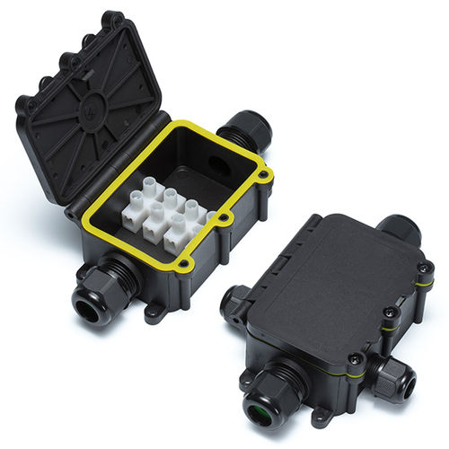 Einbaufähige Abzweigdose - JW HINGED - TAKACHI Electronics Enclosure Co., Ltd. - IP68 / Polyamid / für Industrieanlagen