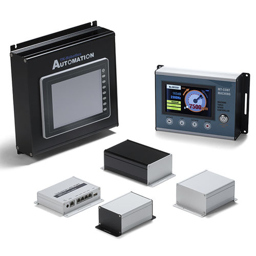 Flanschgehäuse - EXF series - TAKACHI Electronics Enclosure Co., Ltd. - wandmontiert / rechteckig / Aluminium