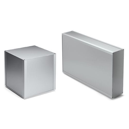 Gehäuse nach Maß - ALSF series - TAKACHI Electronics Enclosure Co., Ltd. - Desktop / quadratisch / Aluminium