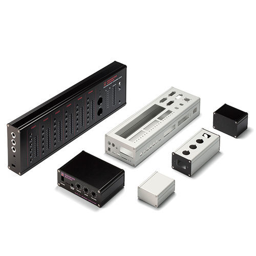 Gehäuse nach Maß - EXS series - TAKACHI Electronics Enclosure Co., Ltd. - Desktop / rechteckig / extrudiertes Aluminium