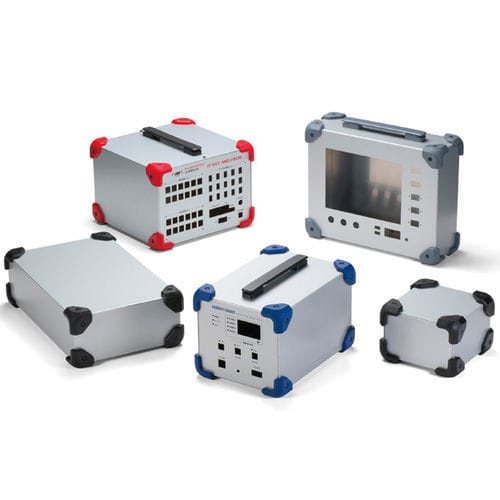 Gehäuse nach Maß - MCGF series - TAKACHI Electronics Enclosure Co., Ltd. - Desktop / rechteckig / Aluminium