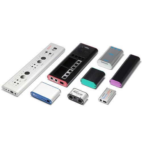 Gehäuse nach Maß - MXAC series - TAKACHI Electronics Enclosure Co., Ltd. - mobil / rechteckig / extrudiertes Aluminium