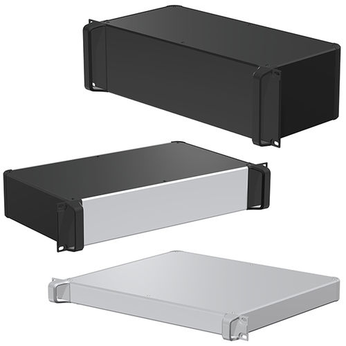19"-Rack-Gehäuse - AUXR series - TAKACHI Electronics Enclosure Co., Ltd. - rechteckig / Aluminium / Aluminiumguss