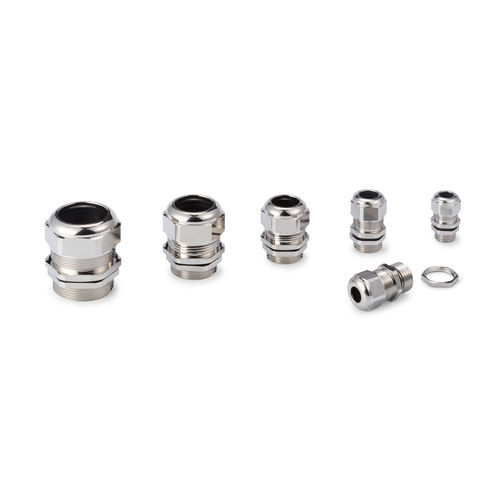 Messing-Kabelverschraubung - RMC series - TAKACHI Electronics Enclosure Co., Ltd. - vernickeltes Messing / IP67 / metrisch