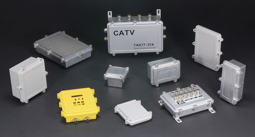 Steuerungs-Elektrogehäuse - HQ series - TAKACHI Electronics Enclosure Co., Ltd. - wandmontiert / Metall / Aluminium