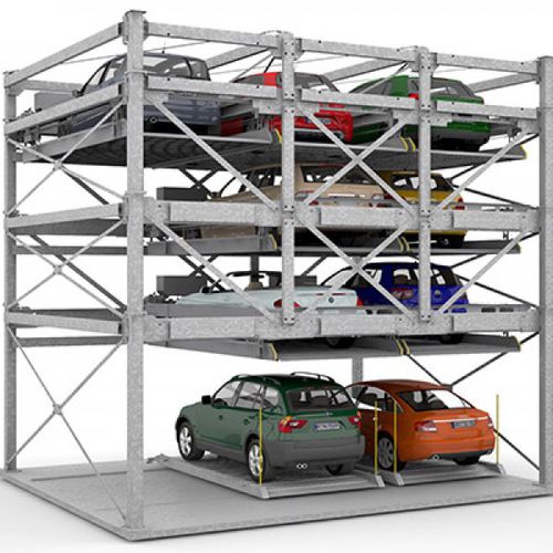 Multidirektionale Parkhebebühne - Combiparker 556 - Otto Wöhr GmbH - mehrstöckig