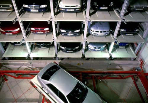 Drehbare Parkhebebühne - Multiparker 720 - Otto Wöhr GmbH - mehrstöckig