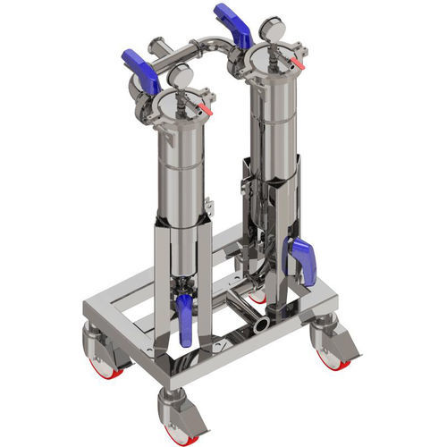 Duplex-Filtergehäuse - Siga Filtration - Mehrbeutel / für Getränke / Edelstahl