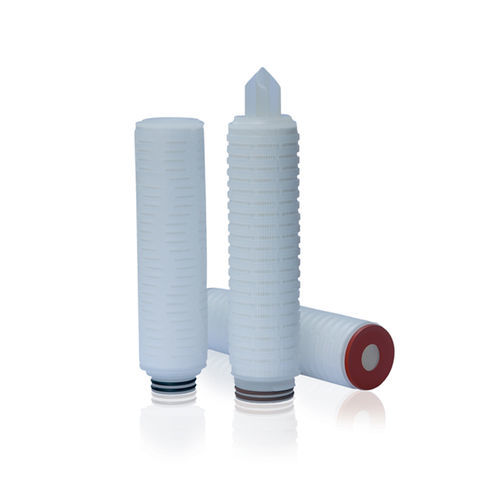 PTFE-Filterpatrone - STERIPleat Teflour - Siga Filtration - für Chemikalien / für Lebensmittel / für Feinfilterung