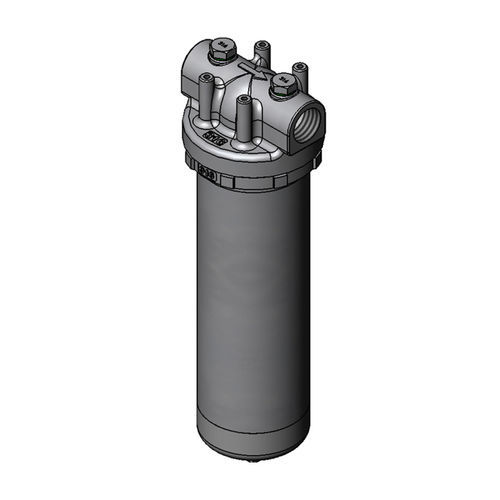 Einfachpatrone-Filtergehäuse - acuraLine 1FU - Siga Filtration - für Wasser / für Chemikalien / Edelstahl