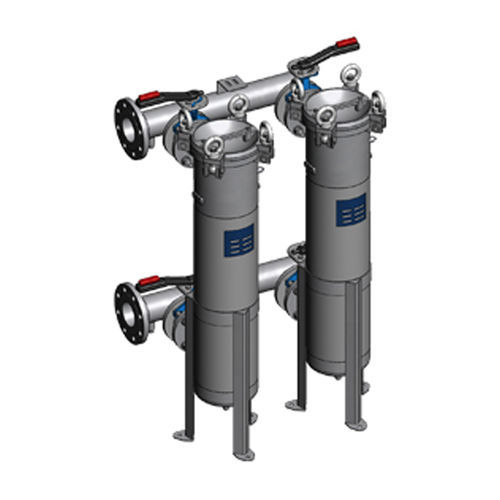 Beutelfiltergehäuse - 2BFOS2 - Siga Filtration - für Flüssigkeiten / Edelstahl / Duplex
