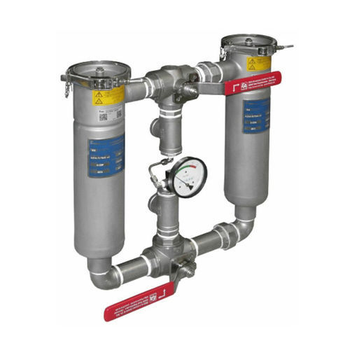 Duplex-Filtergehäuse - Siga Filtration - Mehrbeutel / für Flüssigkeiten / Edelstahl