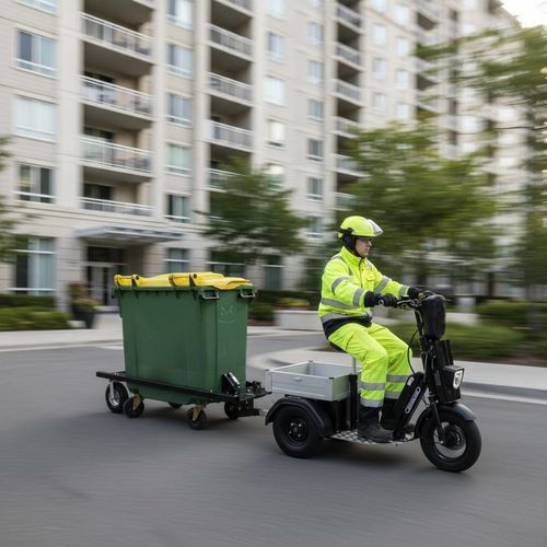 Elektro-Transportroller / Umschlag - U2 - COBRANE DESIGN - für saubere Industrie