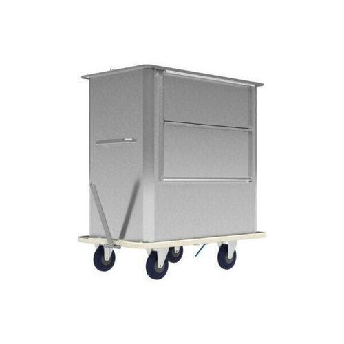 Edelstahl-Müllbehälter - CAISSON - COBRANE DESIGN - Seitenlader / wasserdicht / mit Griff