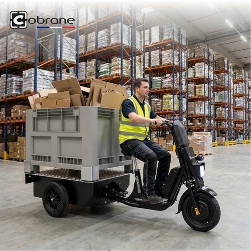 Transporter mit 3 Rädern - A1-XL - COBRANE DESIGN - elektrisch / für Materialumschlag