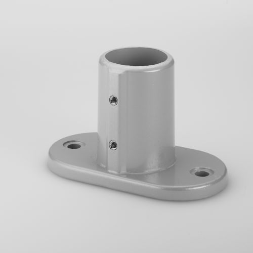 Runder Rohrverbinder - 5043a - Ernst Brinck & Co. GmbH - Aluminium / Bodenlager / Einschraub