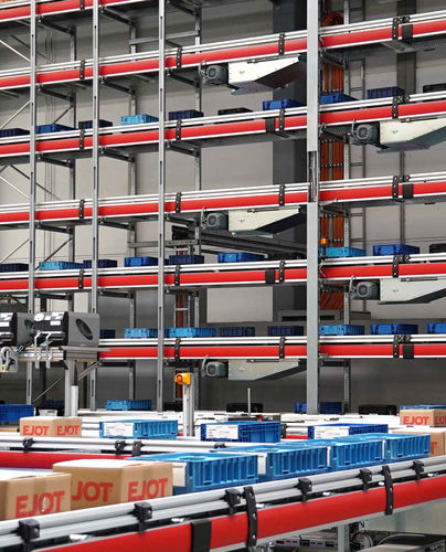 Automatisches Sortiersystem - ROFA Group - Paletten
