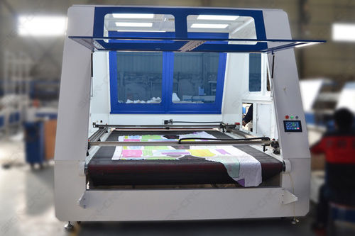 CO2-Laser-Schneidemaschine - 1630 - Jinan Sign CNC Equipment Co., Ltd - für Gewebe / Gravier / mit Wasserkühlung
