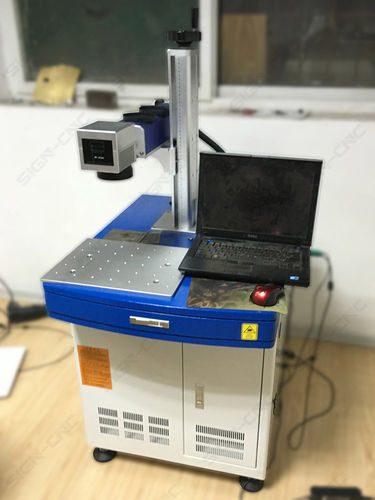 Lasermarkiermaschine - Jinan Sign CNC Equipment Co., Ltd - Kunststoff / Gummi / Keramik
