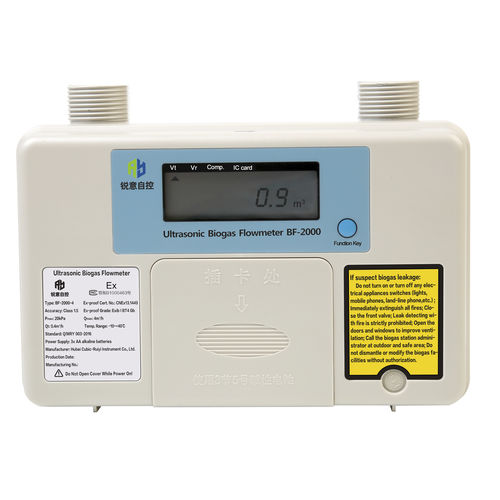 Ultraschall-Durchflussmesser - BF-2000 - Cubic Instruments (Wuhan) Ltd. - Volumen / Biogas