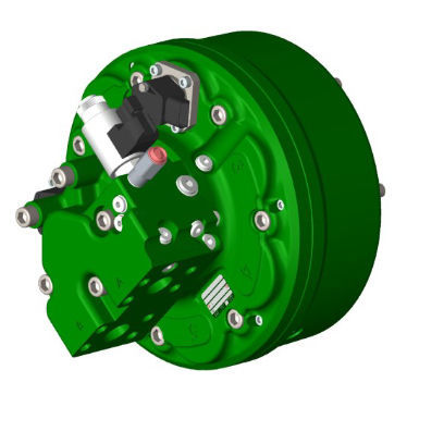 Radialkolben-Hydraulikmotor - TV 1.5 - SAI Motori Idraulici - mit variabler Verdrängung / Hochdruck / für Hochleistungsanwendungen