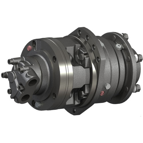 Hydraulik-Radmotor / Zahnrad - BD1 + WR6B - SAI Motori Idraulici - kompakt / Doppelhubraum