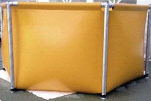 Speicherbehälter - MTX Industrie - für Chemikalien / PVC / flexibel
