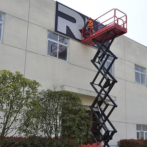 Scherenarbeitsbühne auf Rädern - (ZS)1012 - Royal - elektrisch / Innen- und Außenbereich / für Baustelle