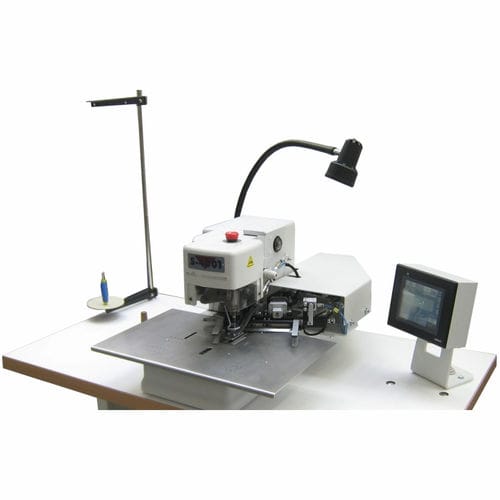 Kettenstichnähmaschine - S-4001 ISBH Indexer - AMF Reece CR, s.r.o. - Knopfloch / stationär / elektronisch