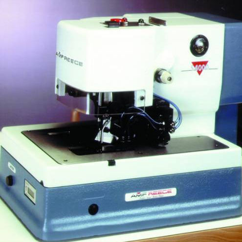 Kettenstichnähmaschine - S-4000 CAED - AMF Reece CR, s.r.o. - Knopfloch / stationär / elektronisch