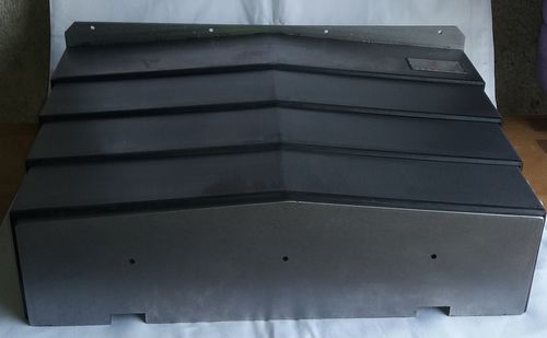 Teleskopabdeckung für Werkzeugmaschinen - 5216401252 - MQP mechanical quality parts - Stahl / horizontal / maßgefertigt