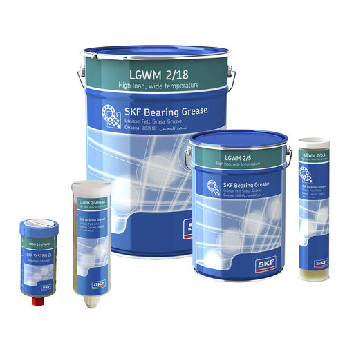 Fett für hohe Belastungen - LGWM 2 - SKF Maintenance,Lubrication and Power Transmission - Schmier / Synthetik / mineralölbasiert