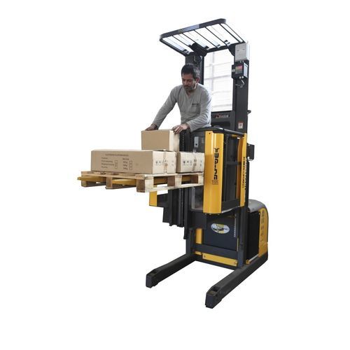 Hoch-Kommissionierstapler - HLOP - logiweigh - elektrisch / für Lagerhallen / mobil