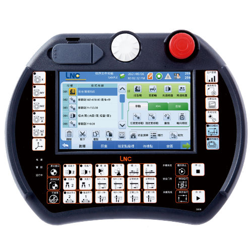 Robotersteuerung mit Touchscreen - R6 series - LNC Technology - Kommunikation über Ethernet Port