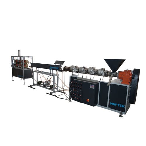 Extrusionsanlage für Rohre - HF HAYTEK PLASTIC AND PLASTIC MACHINERY CO - für PVC