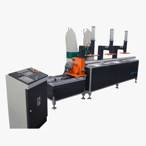 Senkrechtstoßmaschine für PE-Rohre - HDWS1 330 - HF HAYTEK PLASTIC AND PLASTIC MACHINERY CO