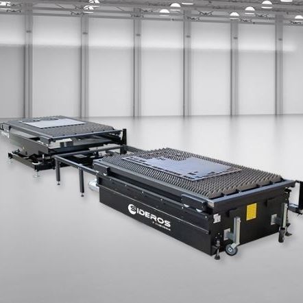 Saugtisch für Laserschnitt - Lasertab - SIDEROS Engineering - zur Entstaubung / Entgiftung / kompakt