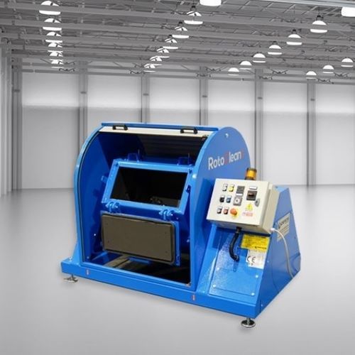 Abgrattonne zur Endbearbeitung - Rotoclean Mini - SIDEROS Engineering - Schleifmaschine / kompakt