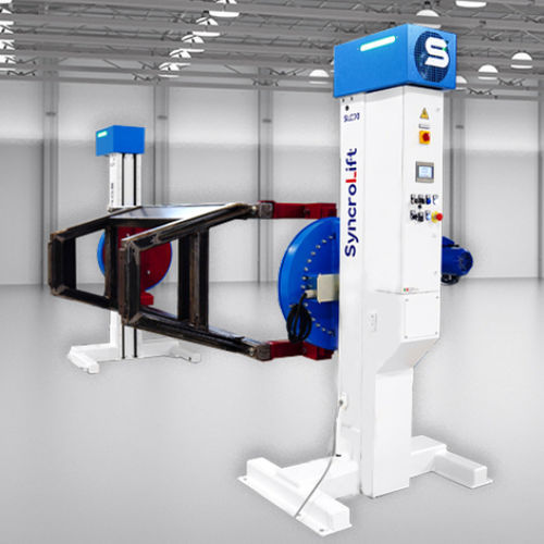 Positionierer mit Säulen - Syncrolift - SIDEROS Engineering - hydraulisch / elektromechanisch / motorisiert