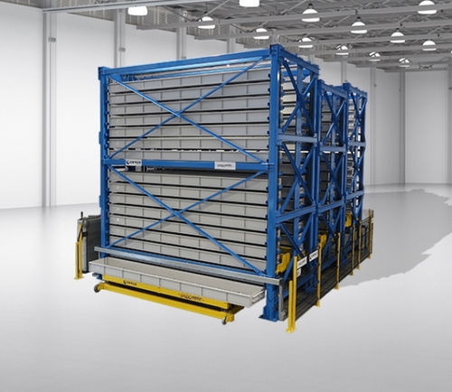 Vertikales automatisches Lagersystem - Spaziomatic - SIDEROS Engineering - für Stäbe