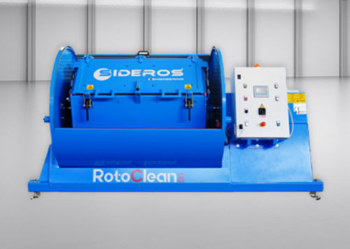 Abgrattonne zur Endbearbeitung - Rotoclean OXY - SIDEROS Engineering - Schleifmaschine / für Kleinteile / Trommel