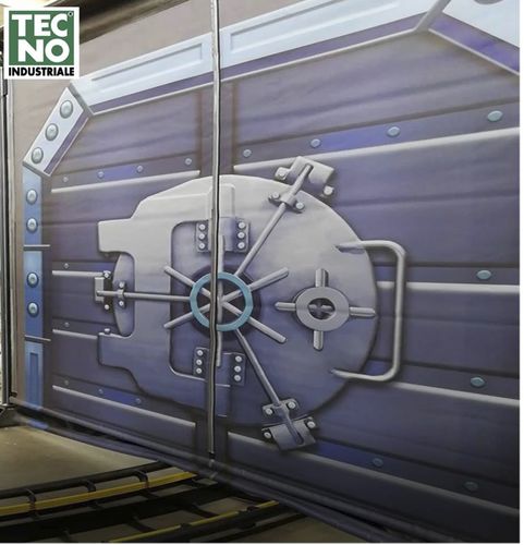 Sicherheitstor - Zip Roll - Tecnoindustriale s.r.l. - selbstreparierend